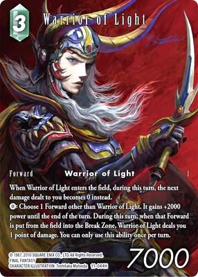 Warrior of Light (Full Art) - Opus XI - Final Fantasy TCG