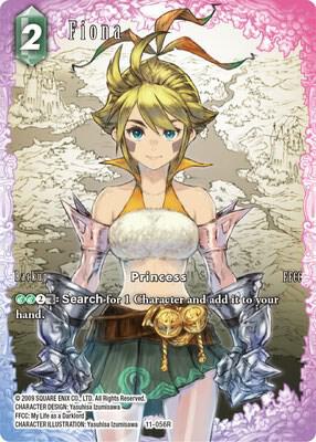 Fiona (Full Art) - Opus XI - Final Fantasy TCG - TCGplayer.com