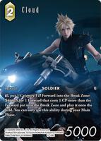 FFTCG クラウド プレミアムカード 11-136S Cloud - 11-136S (Full Art) - Opus XI - Final Fantasy TCG