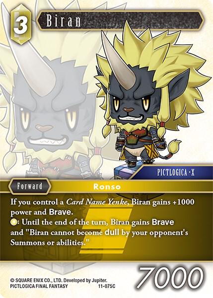 Biran - Opus XI - Final Fantasy TCG - TCGplayer.com