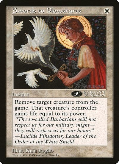 Swords to Plowshares (4th Place) (Arena League)