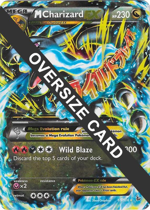 M Charizard EX - 69/106 (Form X) 069/106 from Jumbo Cards