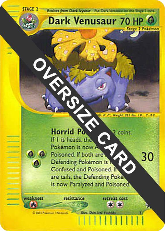 Dark Venusaur - 7 (Best of Game 7 Promo) 007 from Jumbo Cards