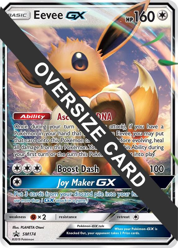 Eevee GX - SM174 (SM Black Star Promo) SM174 from Jumbo Cards