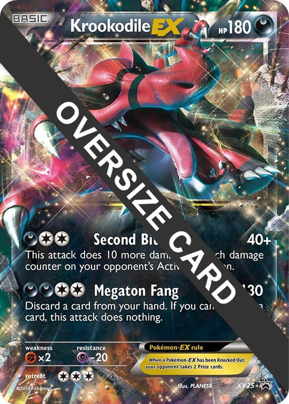 Krookodile EX - XY25 XY25 from Jumbo Cards
