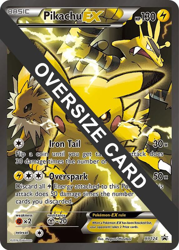 Pikachu EX - XY124 XY124 from Jumbo Cards
