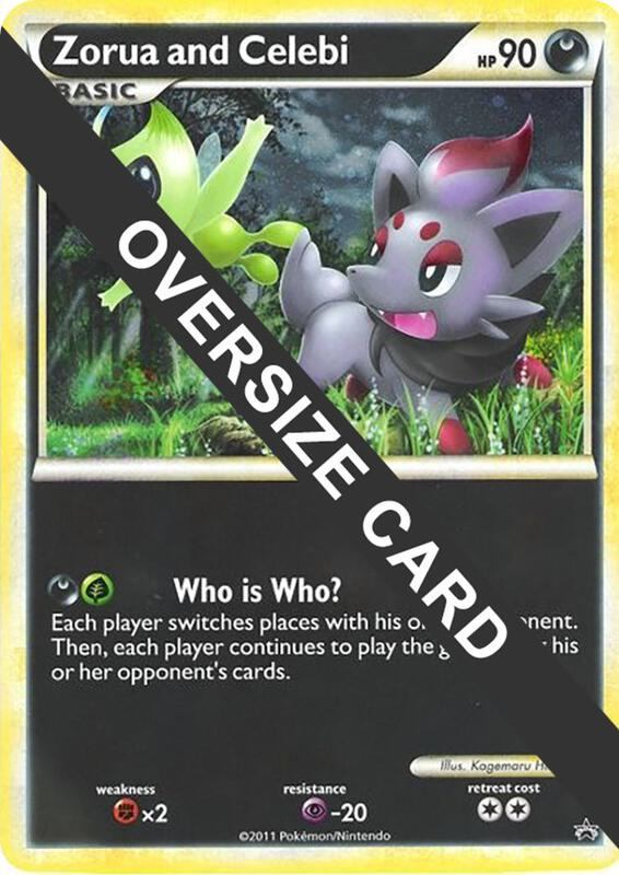 Zorua and Celebi (Black and White Tour Promo)  from Jumbo Cards