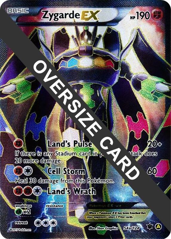 Zygarde EX - 54a/124 054a/124 from Jumbo Cards