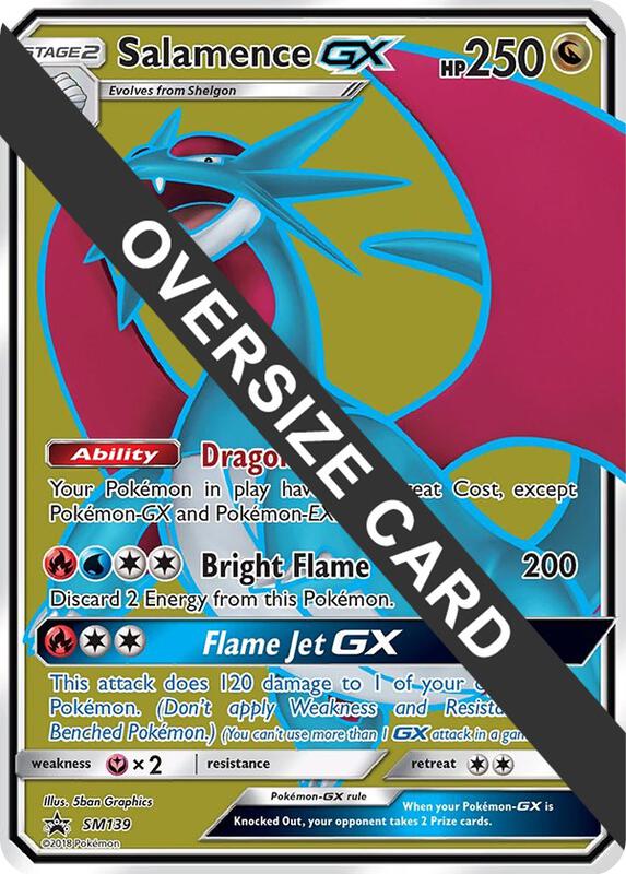 Salamence GX - SM139 (SM Black Star Promo) SM139 from Jumbo Cards