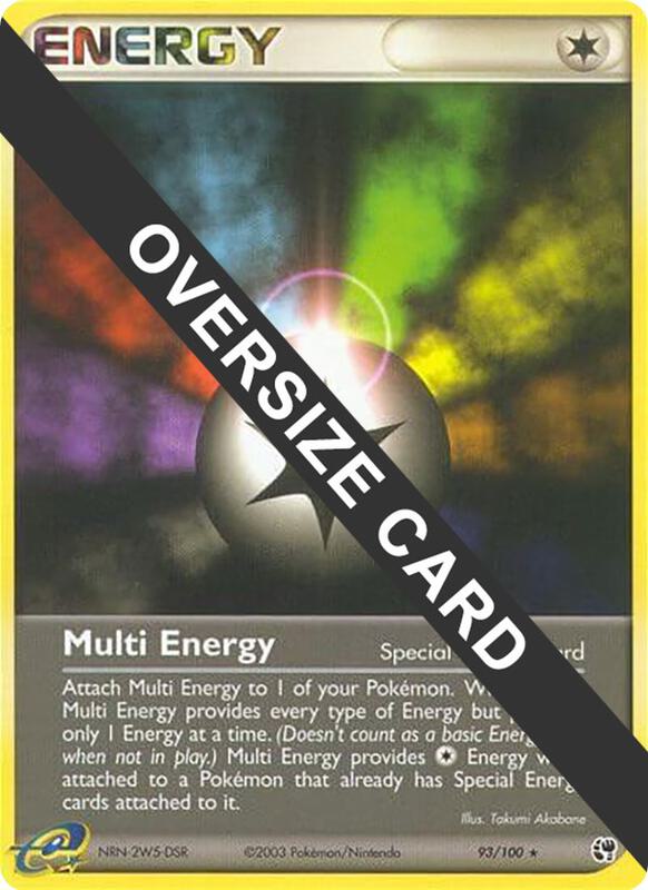 Multi Energy 093/100 from Jumbo Cards