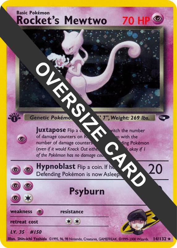 Rocket's Mewtwo 014/132 from Jumbo Cards