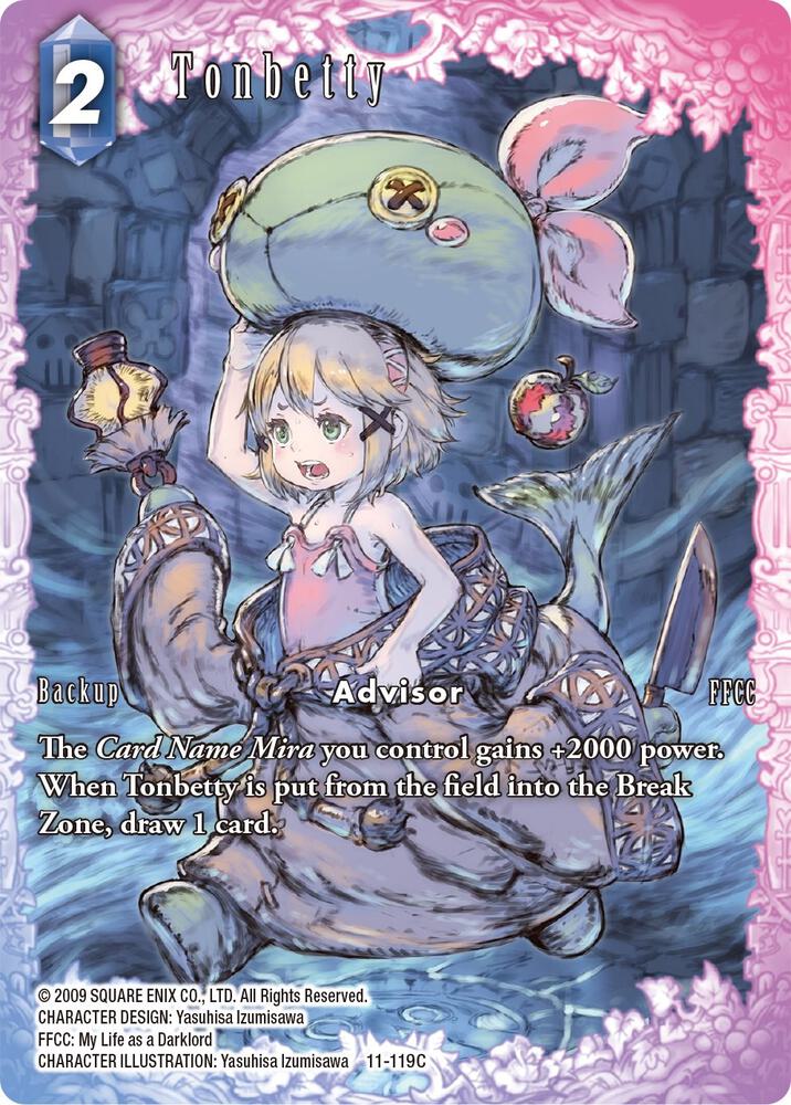 Tonbetty (Full Art) - Opus XI - Final Fantasy TCG - TCGplayer.com