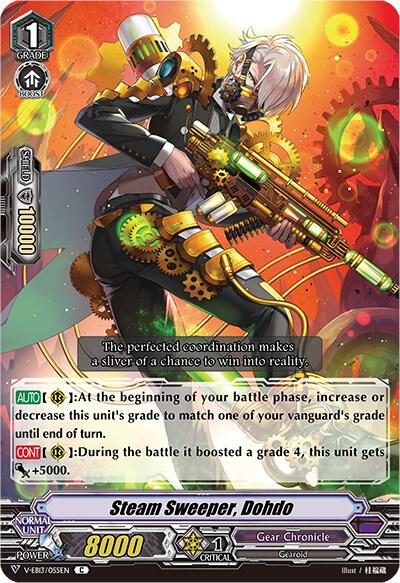 Steam Sweeper, Dohdo