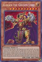 yugioh master duel eldlich deck Yu-Gi-Oh! Single Card SESL-EN027 the Golden Lord may be 1st or Unlimited Edition YuGiOh Master Duel Eldlich Deck