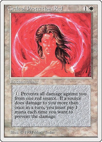 Circle of Protection Red