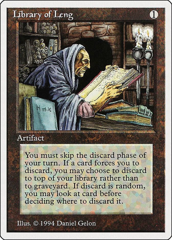 Library of Leng 261 card