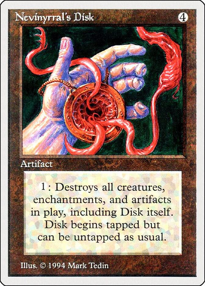 Nevinyrral's Disk 267 card
