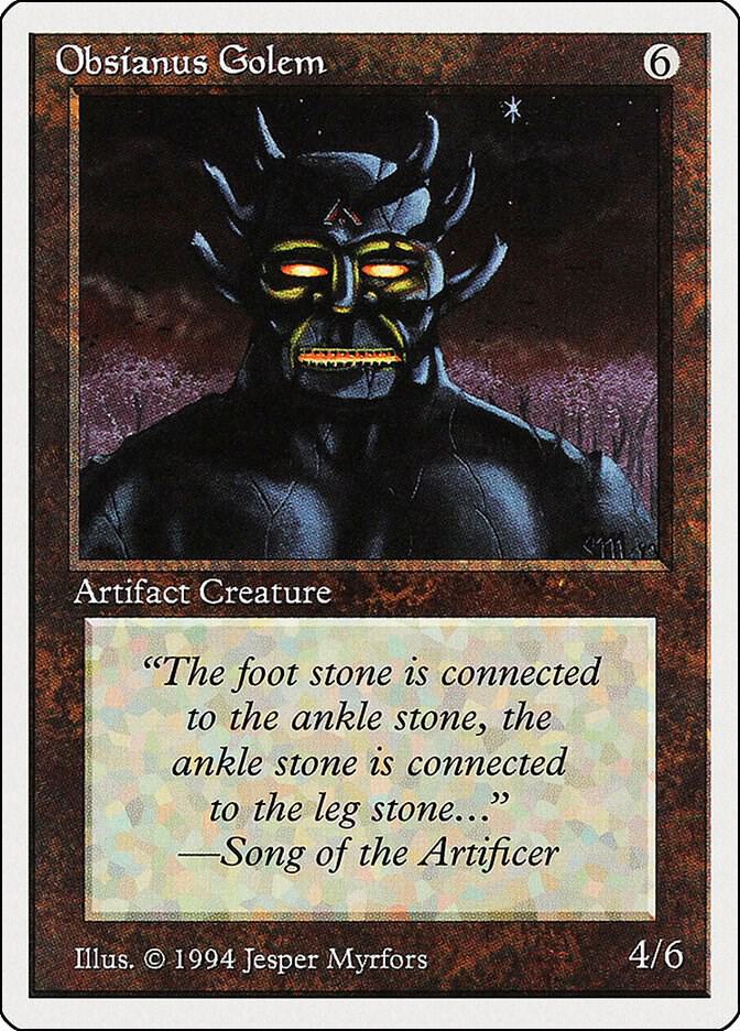 Obsianus Golem 268 card