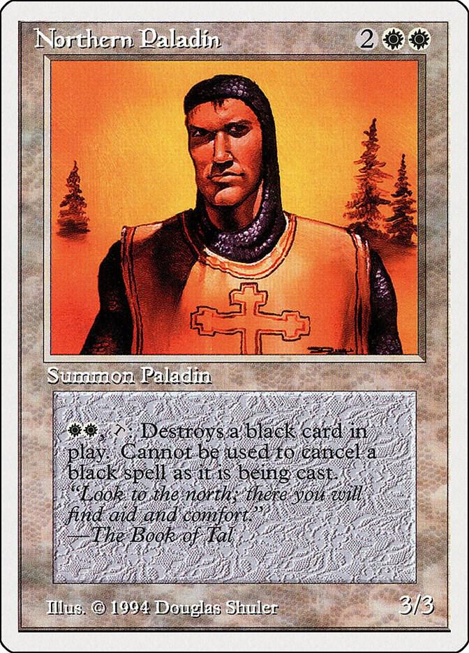 Northern Paladin 29 card