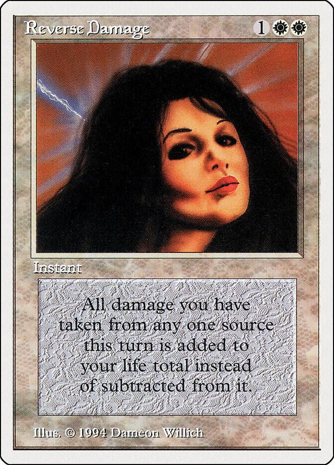 Reverse Damage 35 card