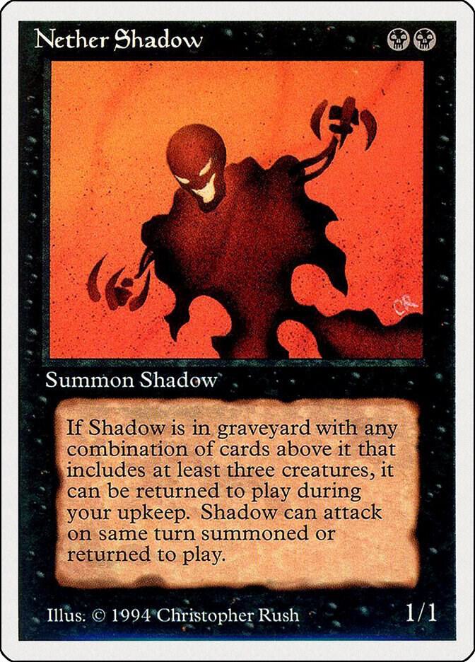 Nether Shadow 118 card