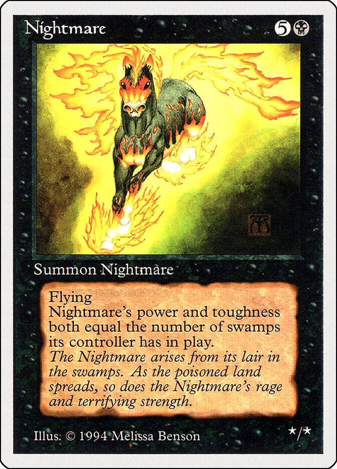 Nightmare 120 card