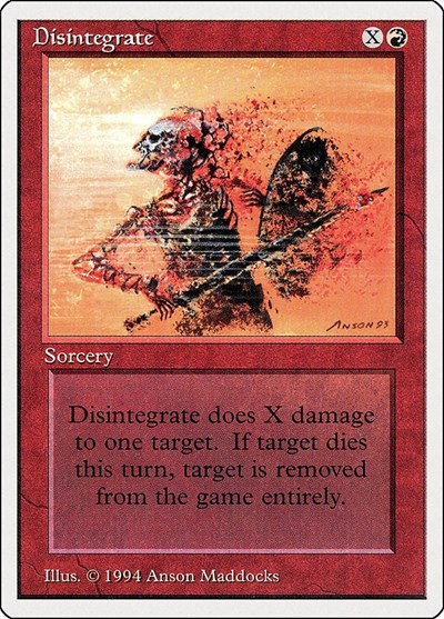 Disintegrate