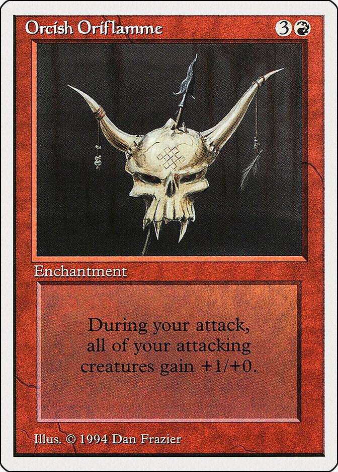 Orcish Oriflamme 169 card