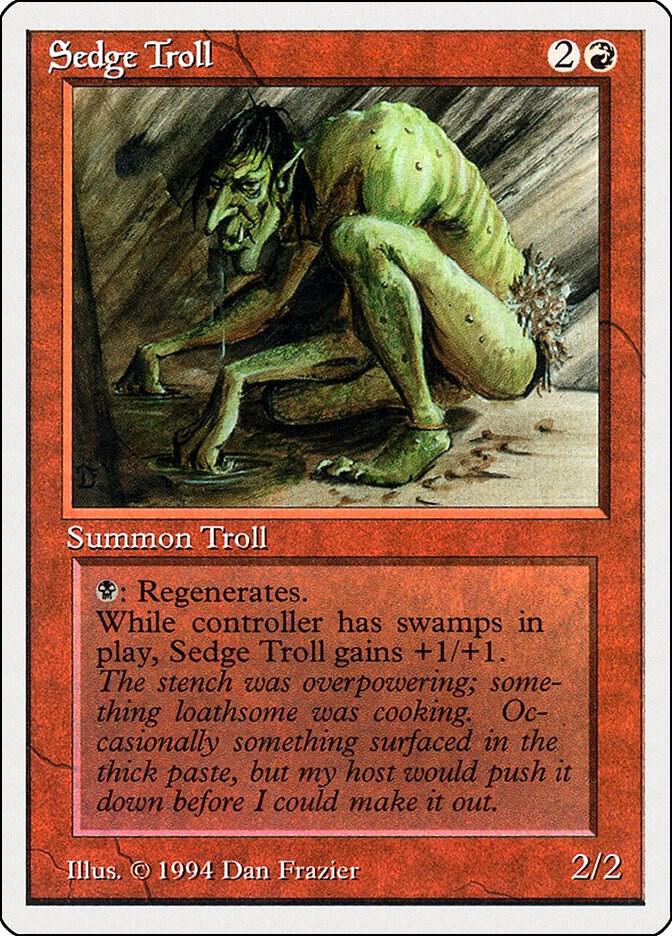 Sedge Troll 174 card