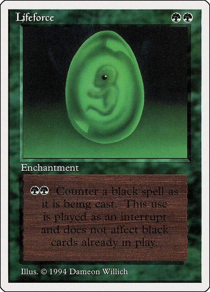 Lifeforce 207 card
