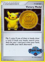 Victory Medal [2008-2009 Battle Road Spring] from Pokemon Promo set