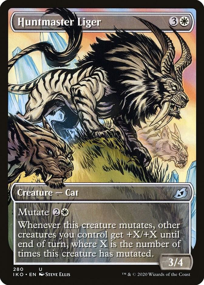 Huntmaster Liger (Showcase) 280 card