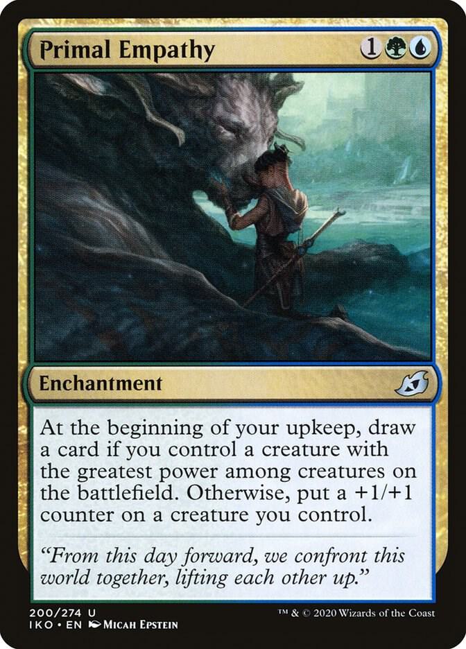 Primal Empathy 200 card