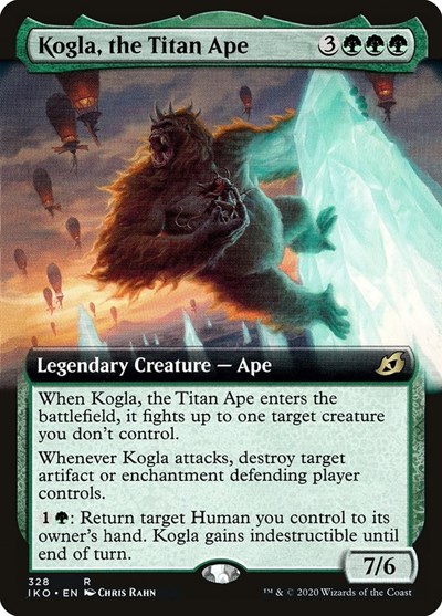 Kogla, the Titan Ape (Extended Art)