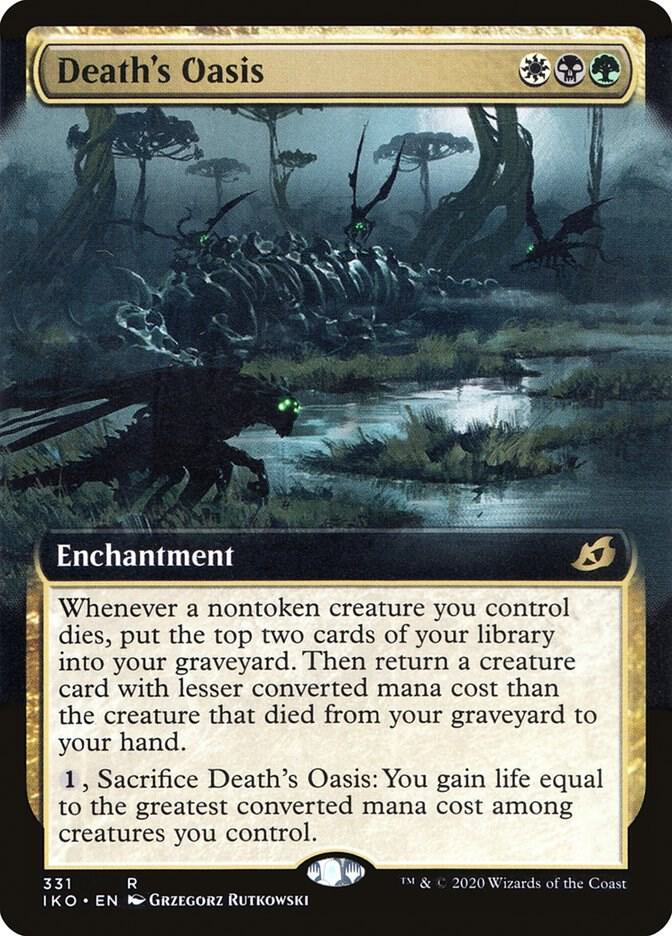 Death's Oasis (Extended Art) 331 card