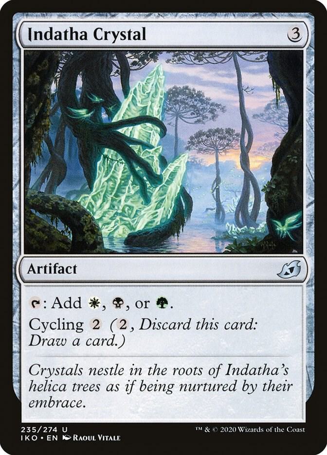 Indatha Crystal - Ikoria: Lair of Behemoths - Magic: The Gathering