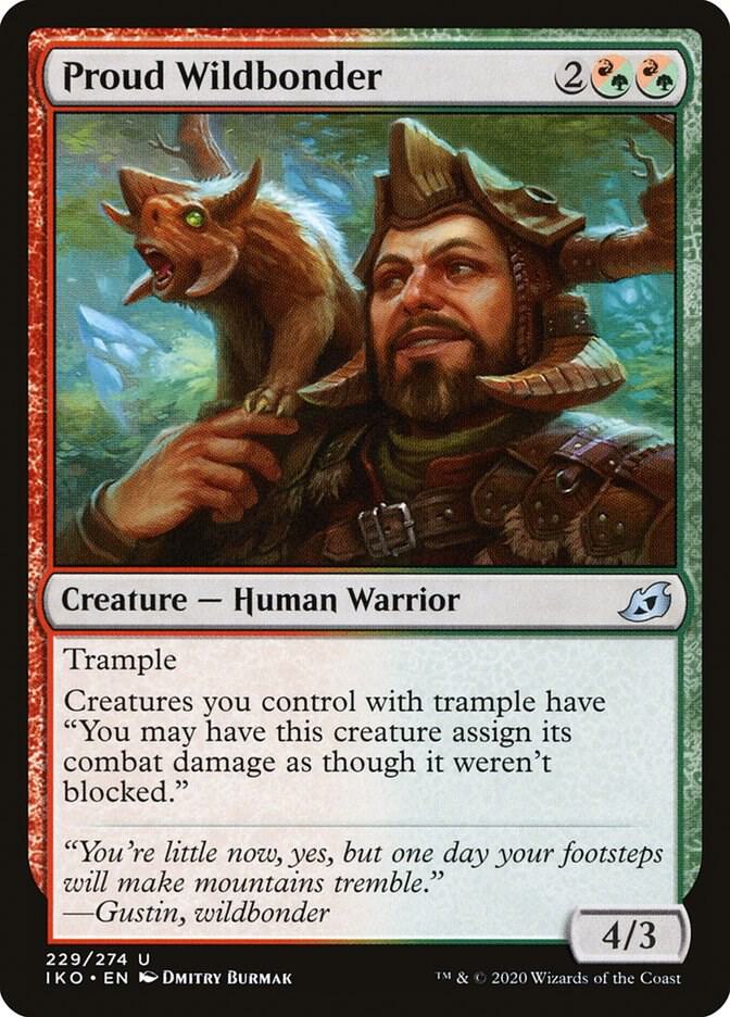 Proud Wildbonder 229 card