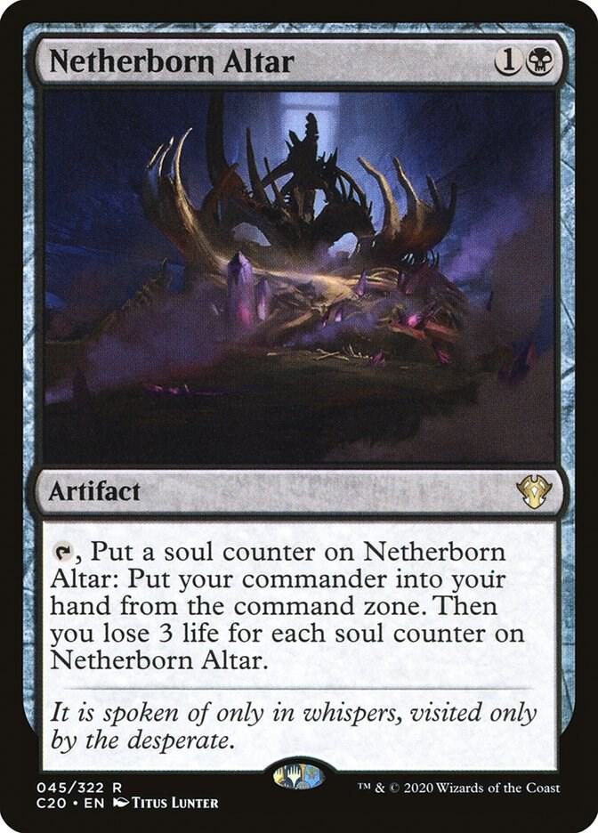 Netherborn Altar - Commander 2020 - Magic: The Gathering