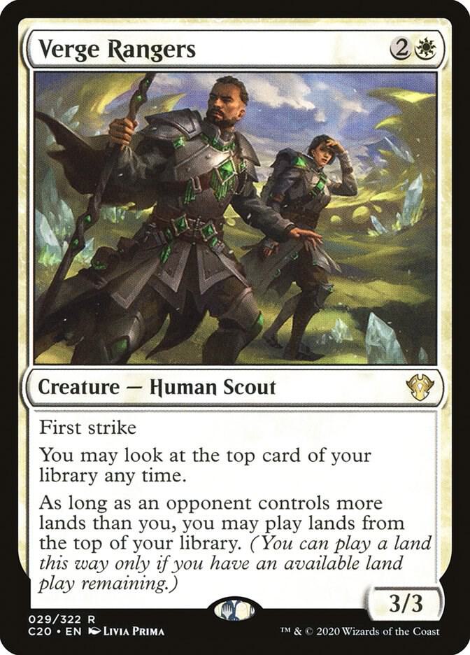Verge Rangers - Commander 2020 - Magic: The Gathering - TCGplayer.com