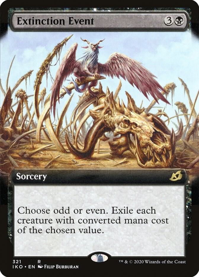 Extinction Event (Extended Art) 321 card