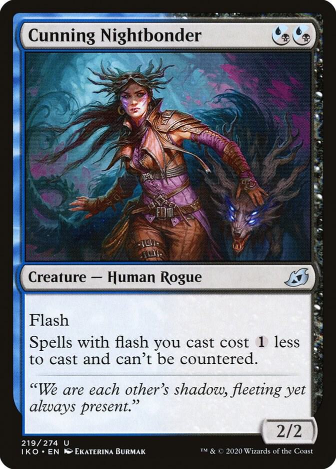 Cunning Nightbonder 219 card