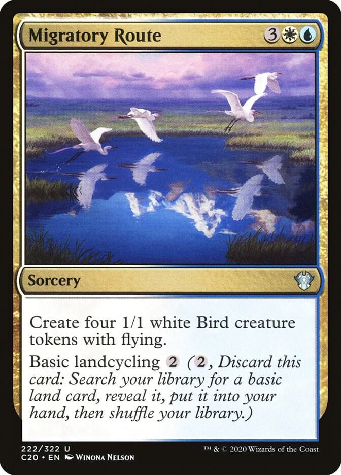 Migratory Route 222 card