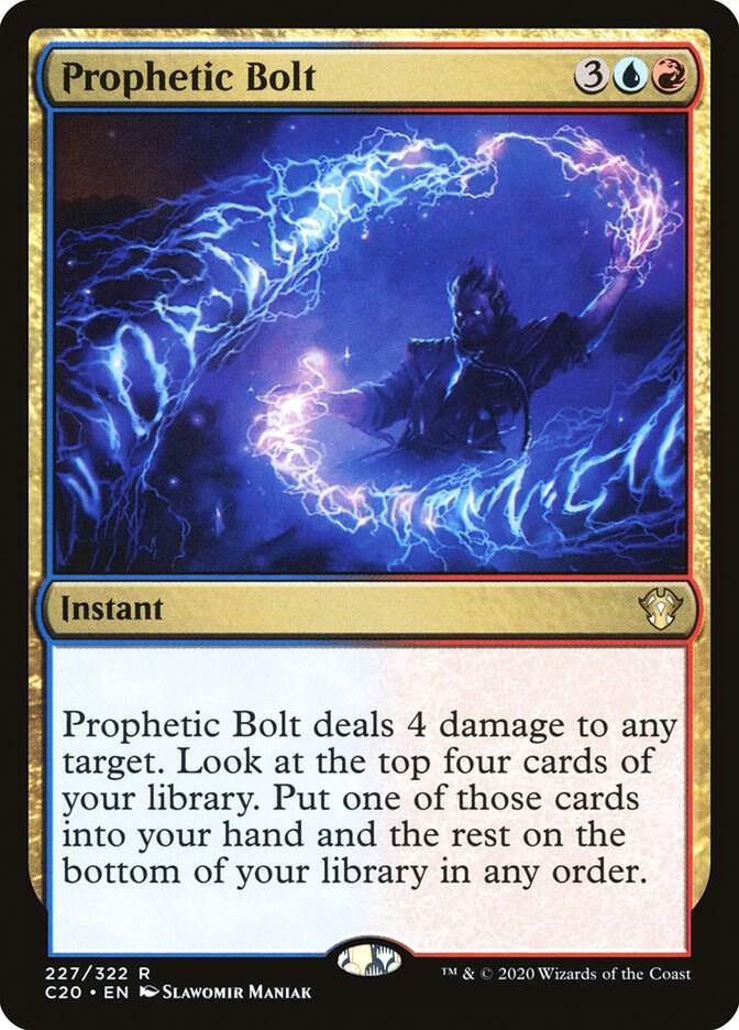 Prophetic Bolt 227 card