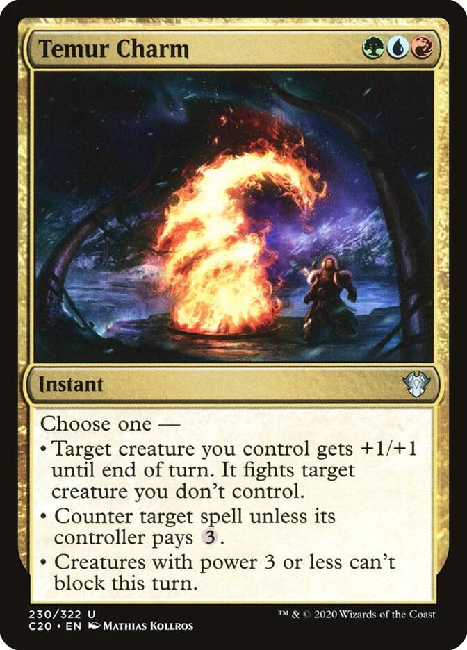 Temur Charm 230 card
