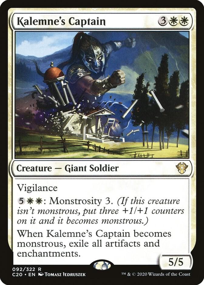 Kalemne's Captain 92 card