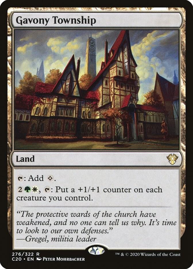 Gavony Township 276 card