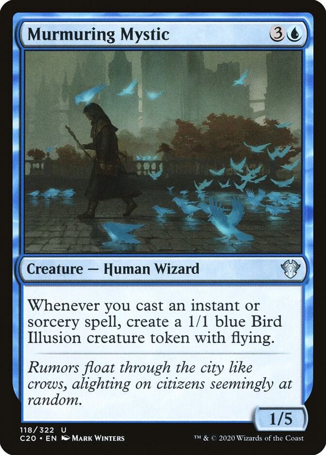 Murmuring Mystic 118 card