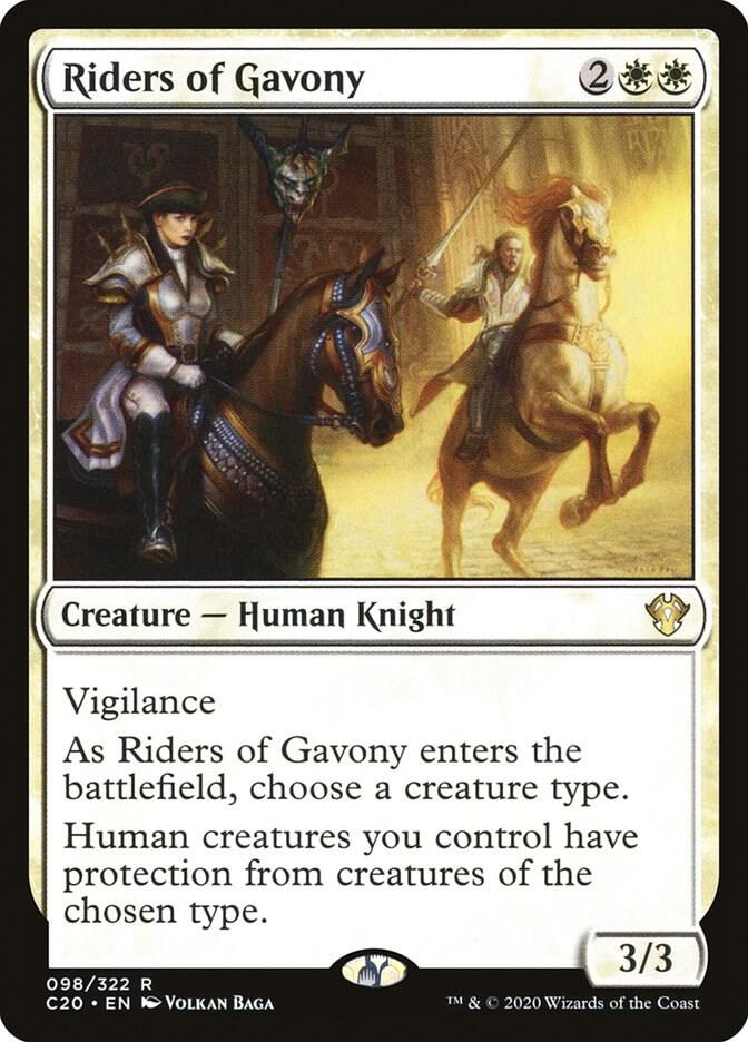 Riders of Gavony 98 card