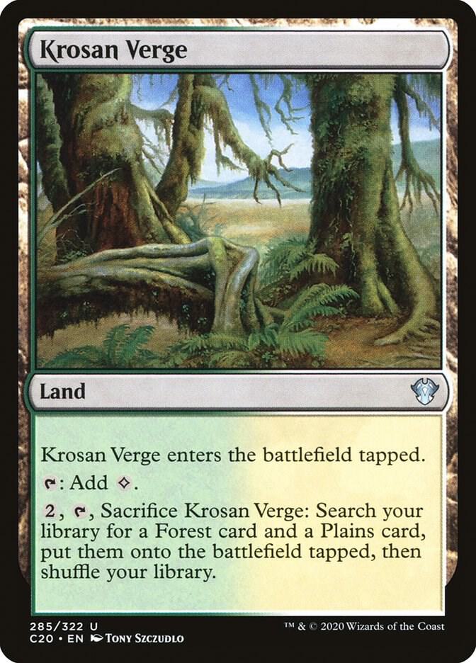 Krosan Verge - Commander 2020 - Magic: The Gathering - TCGplayer.com