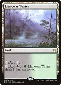 Llanowar Wastes (Commander 2020)